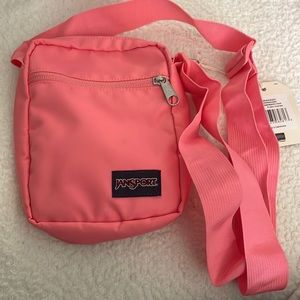 Pink -Peach Jan-sport bag. Brand New. For teenager or a lady who loves pink.